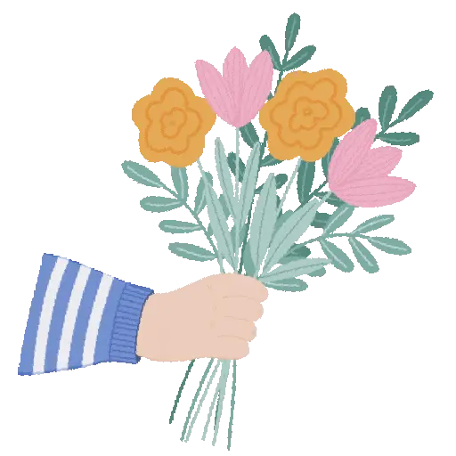 Flower (Bouquet) sticker