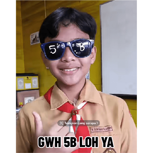 Stiker Saya 7