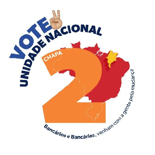 Chapa Sticker Unidade Nacional Chapa 2