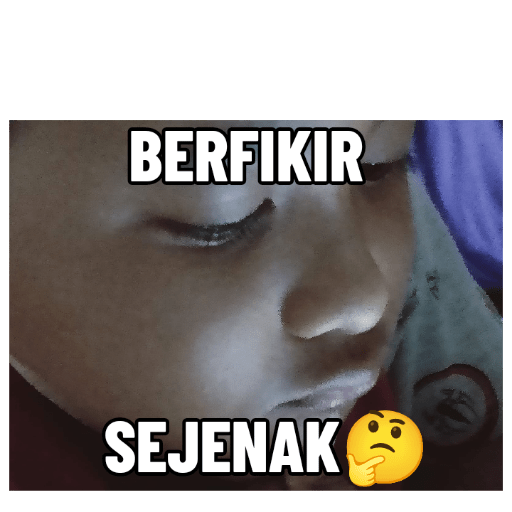 Stiker Saya 8