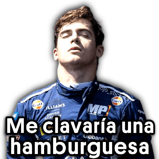 Sticker Colapinto 🏎Franco Colapinto 🇦🇷F1