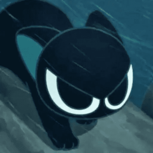 😺 Gato Negro Ojón 2👀 9