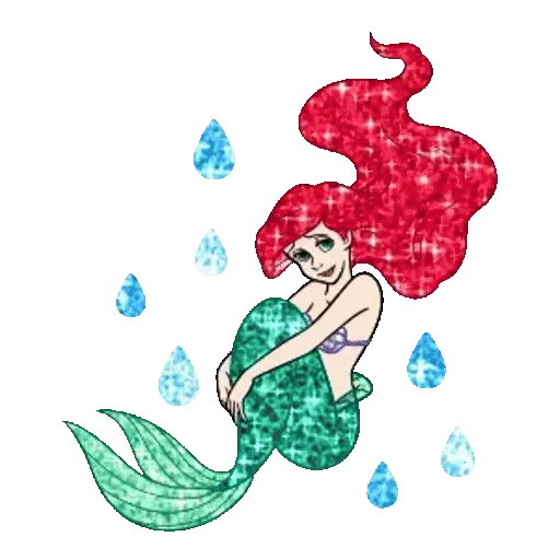 Glitter's Ariel La Sirenita🧜🏻🐚🐠