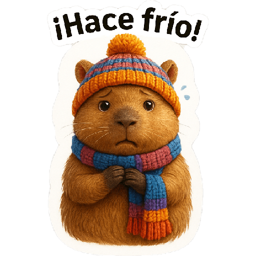 Frío Capybara !❄❄