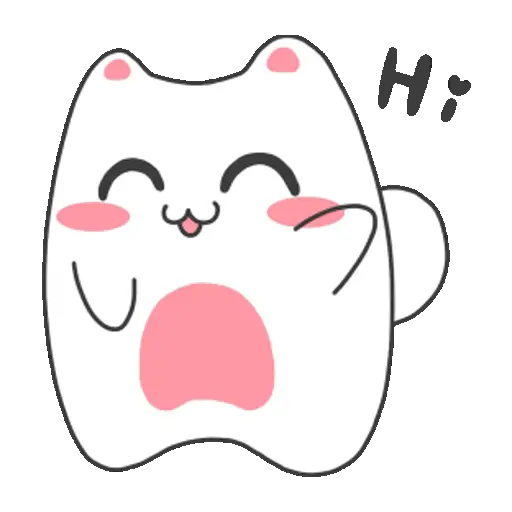 Gatito kawaii🤍✨🐱