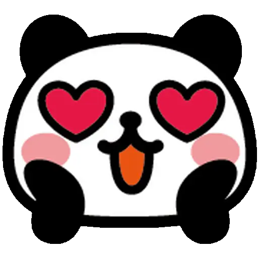 Emojis Animados osito panda🐼 3