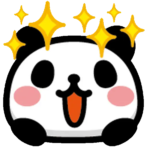 Emojis Animados osito panda🐼 8