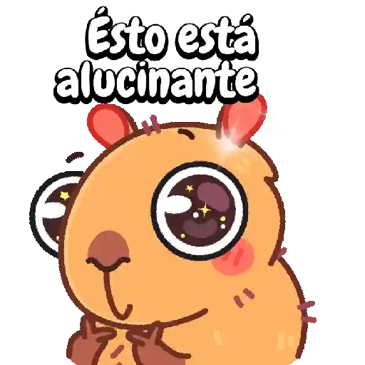 Capybara en acción🦫🥰