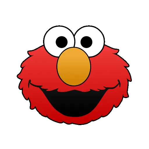 Elmo emoji 🔴
