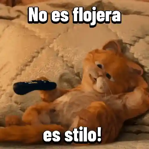Garfield para el chat 😎🐱 1