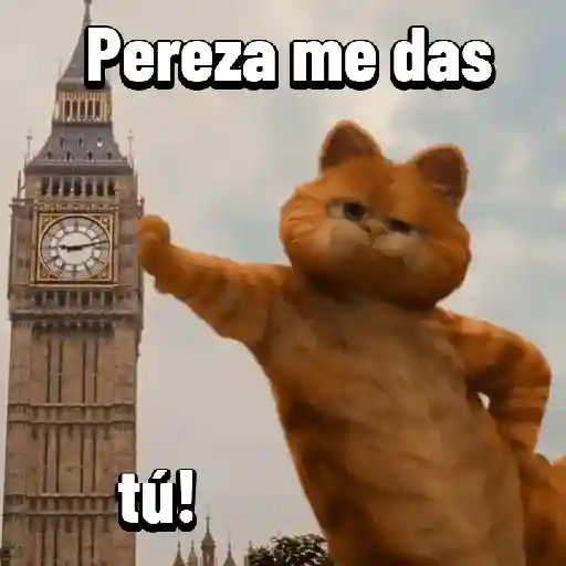 Garfield para el chat 😎🐱 12