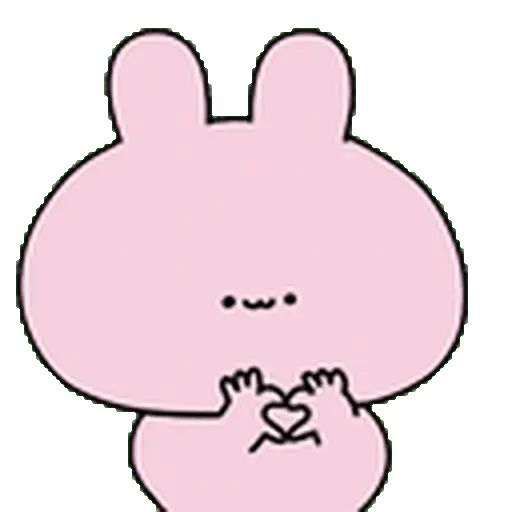 Cute conejito rosa 🐇💕