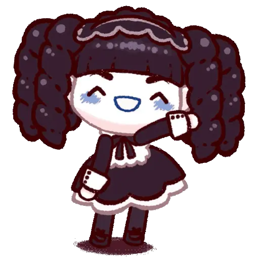Dark Kawaii girl ⚫