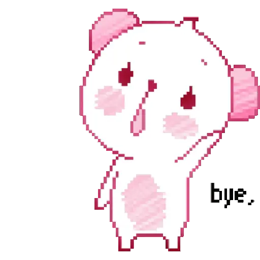 Cute Pixel Kawaii ∩(๑◕ ․̫ ◕๑)∩