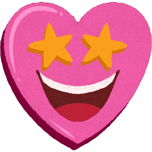 Emoji corazón rosa🩷 9