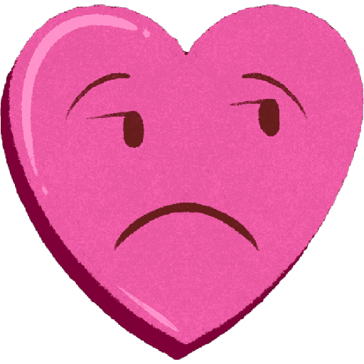 Emoji corazón rosa🩷 8