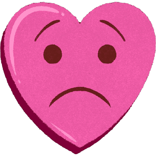 Emoji corazón rosa🩷 7