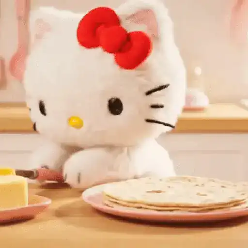 Hello Kitty cocina 🎀🧇 12