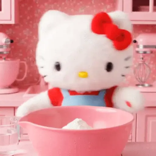 Hello Kitty cocina 🎀🧇 2