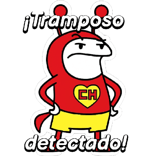 Flork Chapulin enojado! ⚪🔴🟡