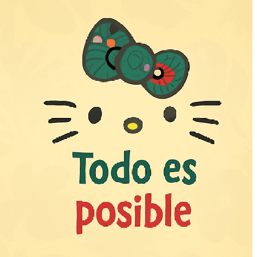 Hello Kitty mensajes positivos 