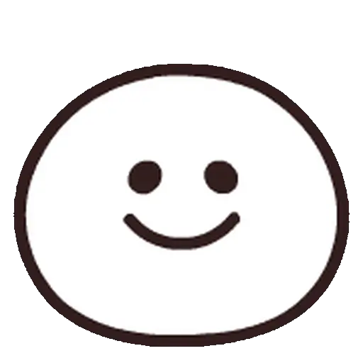 Animated simple emoji ⚪⚫