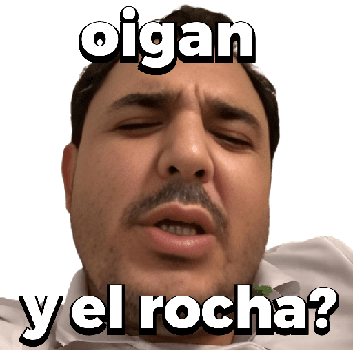 I El R Rocha El Rocha y doña Martha 😎