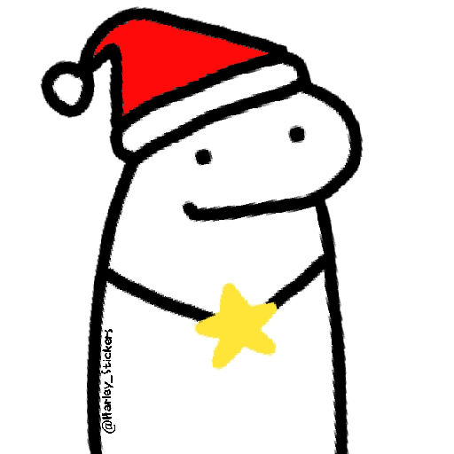 Christmas Flork ❤️☃️🎄 sticker