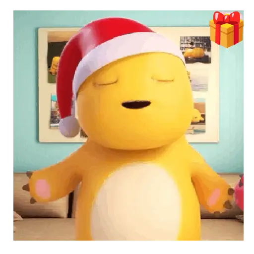 Dino kuning navidad 🎅🎁