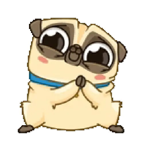 Dog cute pug 🐶❤️ 7
