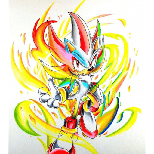 Sonic and Shadow The Hedgehog