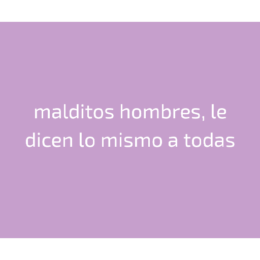 Malditos hombres  1