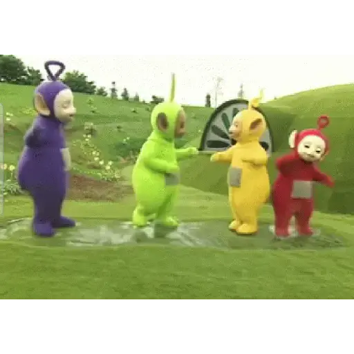 El amor de los Teletubbies ❤️🌈 4